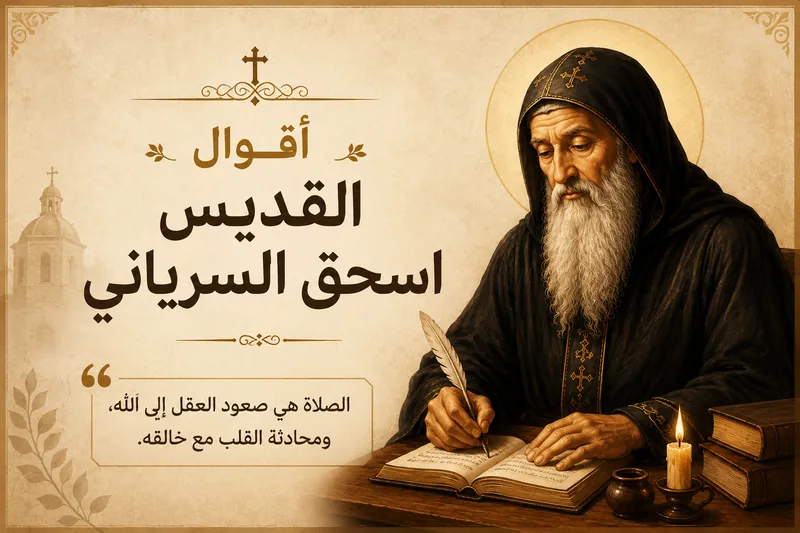 أقوال القديس اسحق السرياني
